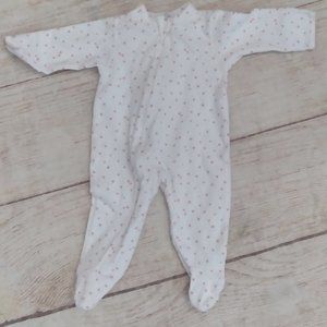 EGG Layette newborn footie stretchy sleeper newborn preemie